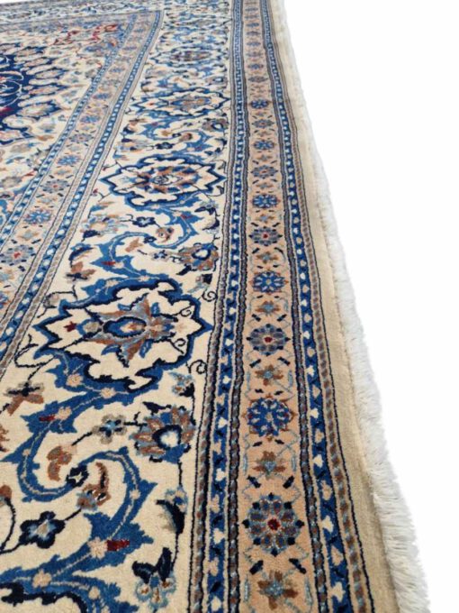 Perzisch Tapijt  Nain Blue White - Image 8
